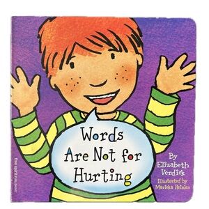 BUNDLE & SAVE 🎉 Words Are Not for Hurting Board Book